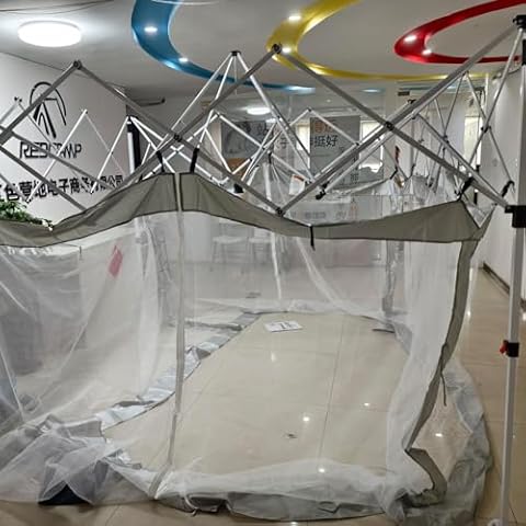 ALBOMI 10x10 Pop up Canopy Tent with Sidewalls, Easy up Outdoor Gazebo Canopy with Mosquito Net Screen Tents for Parties Cover