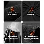 Mens Thermal Underwear Set with Lightweight Ultra Soft Fleece Lined,Long John Set, Skiing Base Layer - Image 4