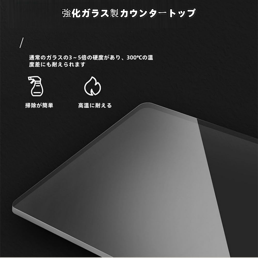 Amazon.co.jp: Kirnuo丸 ガラステーブルローテーブル コーヒーテーブル