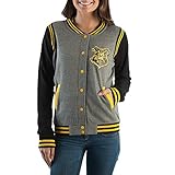 Harry Potter Juniors Hufflepuff Quidditch Jacket (X-Large)