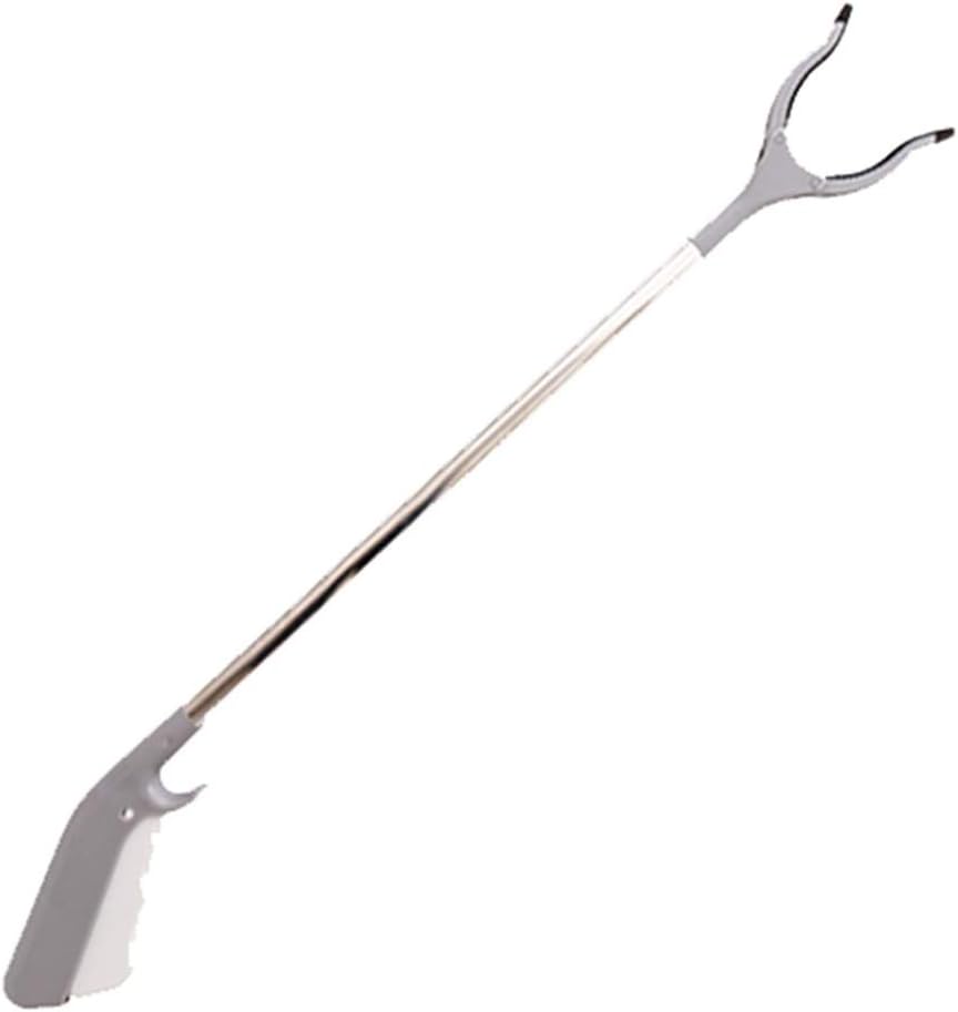 ZLJTT Grabber Reacher Tool Arrives at The Trash Claw Picking Auxiliary Garbage Picker Garden Aid Reaching Picker Assist Tool 0324 (Color : Gray) : Health & Household