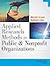 Applied Research Methods in Public and Nonprofit Organizations