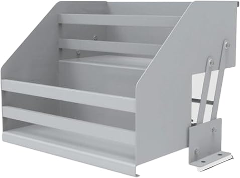 Pull Out Cabinet Organizer,Kitchen High Cabinet Pull Down Shelf Wall Hanging Mounted Storage,Pull Down Dish Drying Rack for Tall Kitchen