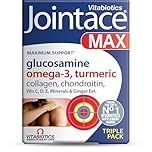 Jointace Max - Maximum Joints & Cartilage Support - Includes Turmeric, Glucosamine & Chondroitin, Omega-3, Ginger & Collagen