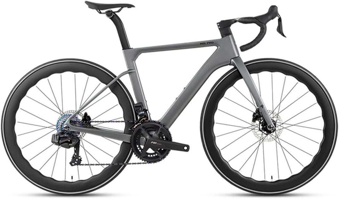 700C Carbon Road Bike Frameset Lightweight Breaking Wind Racing Bike Frame 44/47/50/53/56cm Disc Brake Frame Thru Axle 12 * 100/12 * 142mm Internal Routing