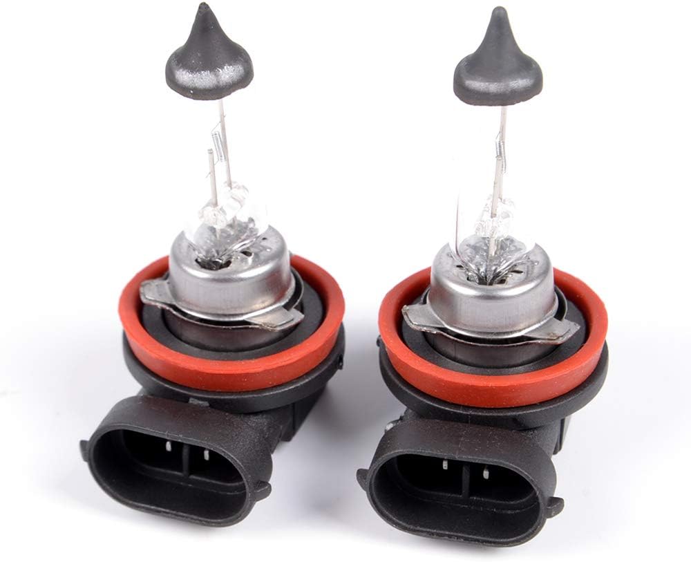 GSRECY Front Bumper Fog Driving Light W/Wiring Kit Compatible with Honda Accord 2003-2007 4 Doors,H11 12V 55W Halogen Bulbs, Clear Lens