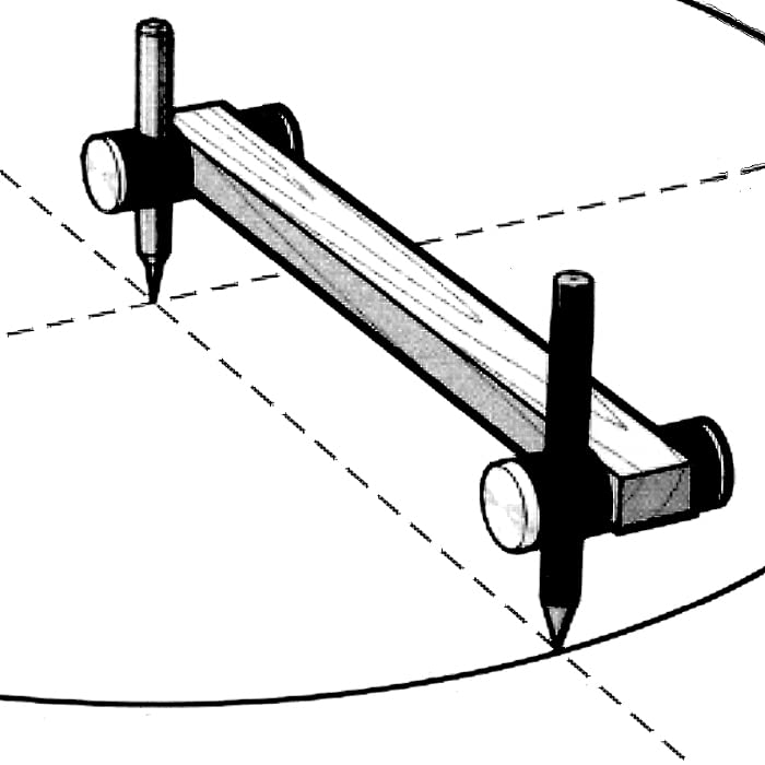 Veritas® Stangen-Zirkelköpfe