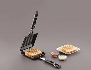 Tosaa Non Stick Super Jumbo Gas Toaster/Big Breads Non Electric Sandwich Maker | Cool Touch Handles | Gas Stove Compatible Price In India