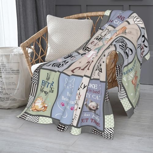 Paoeyty Cat Mom Gifts Blanket 60"X50" for Women by Paoeyty - Used condition - Image 9