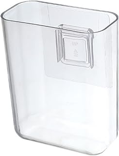 Transparent Wall Remote Holder, Universal Media Organizer Storage Box Clear and Strong Self for Pens Bedroom Living Room Home Office School Accessories (Small)
