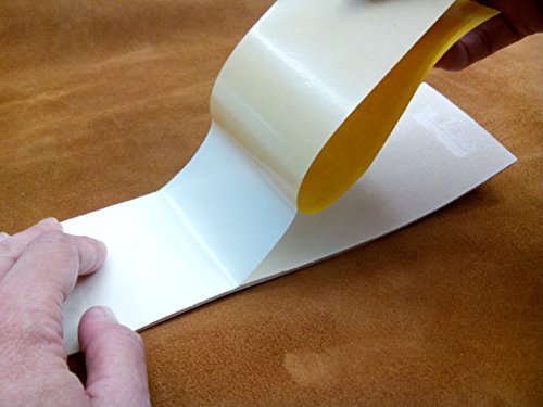 Pack Of 2 Leather Honing Strop 3 Inch By 10 Inch With Double-Sided Adhesive Tape | 2 Knife Sharpening Strops By Upon Leather #TOP5