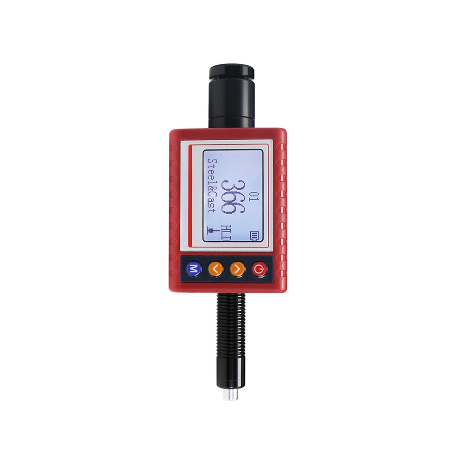 Härteprüfer, Tragbarer Leeb-Härteprüfer, wiederaufladbar, ±0,5% Genauigkeit, Durometer-Prüfgerät for HLD, HRC, HRB, HRA, HB1, HB2, HV, HSD-Prüfung