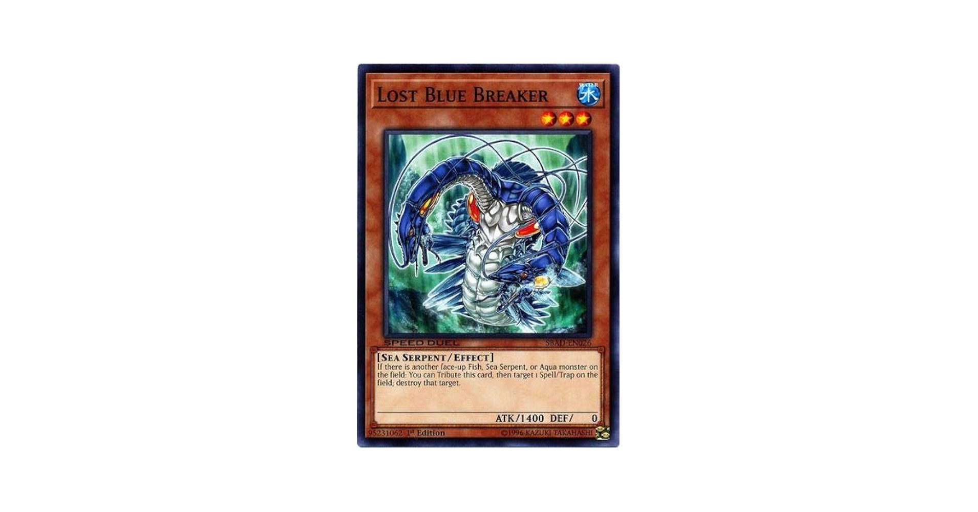 Amazon.com: Yu-Gi-Oh! - Lost Blue Breaker - SBAD-EN026