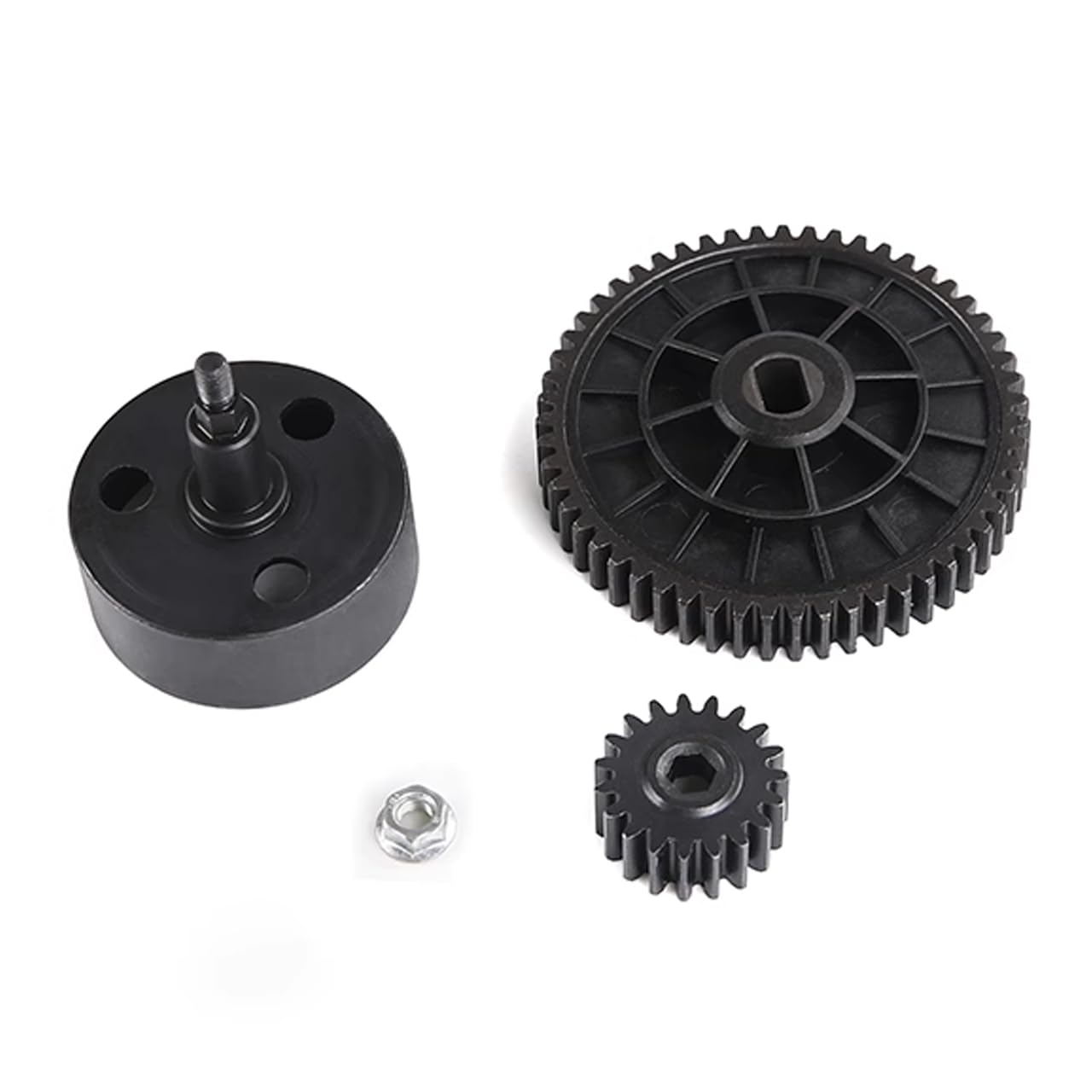 FLMLF Metal Clutch Bell and High Speed Gear Set 19T 55T for 1/5 HPI ROFUN ROVAN King Motor Baja 5B 5T 5SC Rc Car Parts