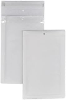 UG-ECO-B2 100 Luftpolstertaschen, Größe B2 B/2 Int. 120 x 215 mm, Luftpolsterumschlag, kleine gepolsterte Versandumschläge, Versandtasche, A5 Versandschutz