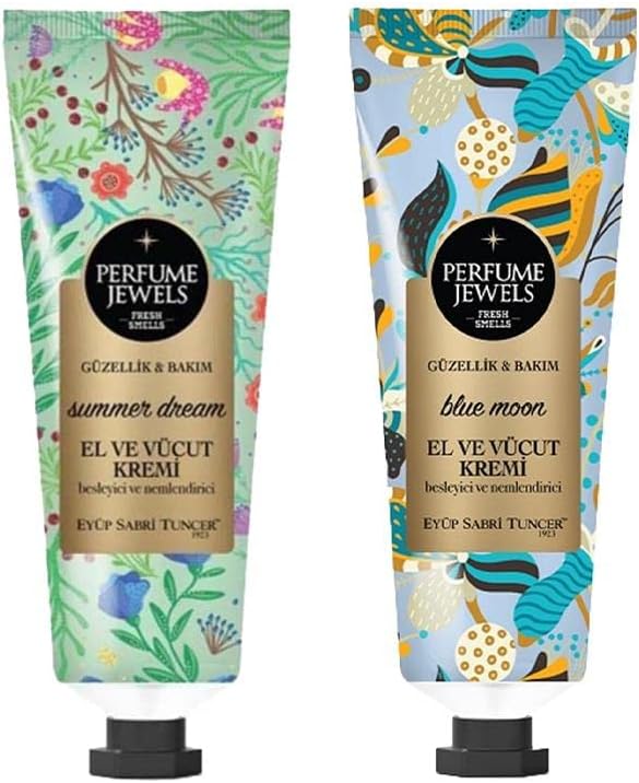 Eyüp Sabri Tuncer Perfume Jewels Summer Dream ve Blue Moon El Kremi 50ML