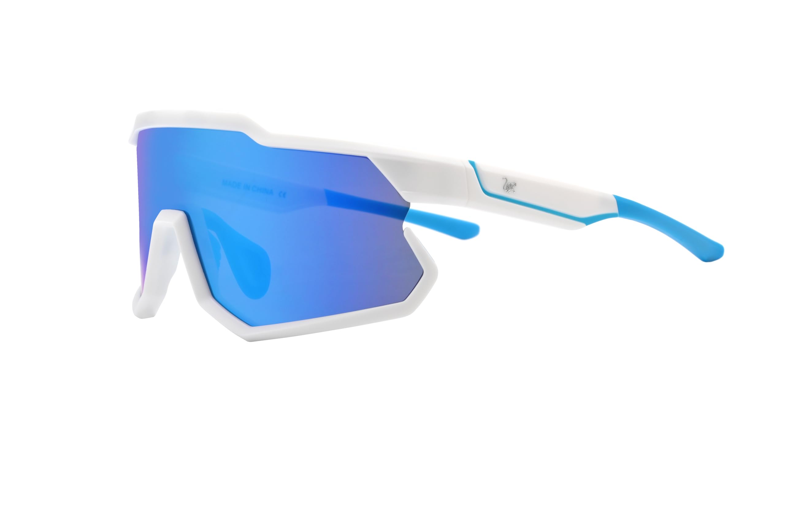 Surf Monkey Gafas de sol deportivas Hombre/Mujer – TR90 – Gafas Ligera para Bicicleta y deportes al Aire Libre (Oscuro)