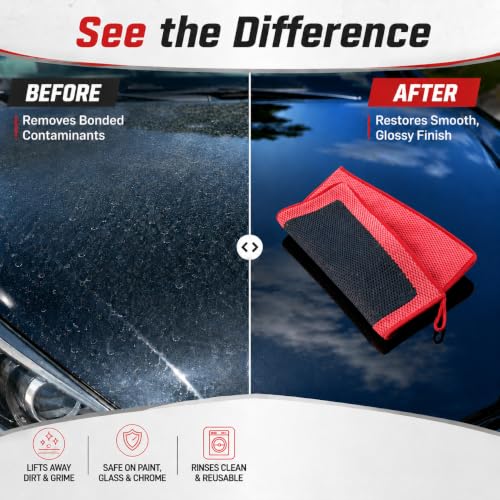 (2pcs)12 in Clay Towels Effective Cleaning & Release of Paint Contaminant by SMSZQR - Used condition - Image 7