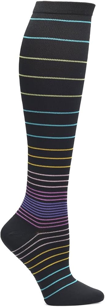 Nurse Mates Womens Calf Socks | 12-14 mmHg Compression | Superior Support & Comfort | 1 Pair