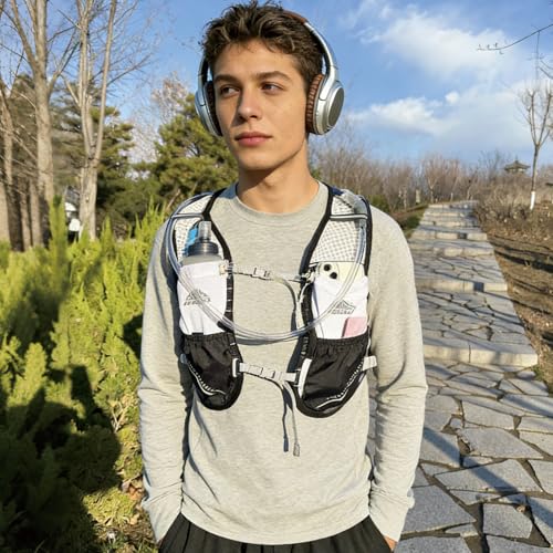 Image of TRIWONDER Hydration Vest Running Backpack for Men & Women, Water Pack for Hiking, Camping, Climbing & Cycling, Lightweight Daypack
