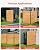 VEVOR Wood Privacy Fence, 39" W x 61" L, 1-Panel Air Conditioner Fence Screen, Pool Equipment Enclosure with Metal Stakes, Easy DIY Installation, Outdoor Trash Can Hider for Garden Decoration