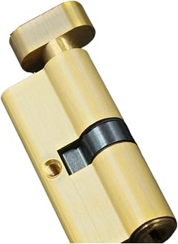 Lock Cylinder Anti-Theft Door Cilindros Gold All Copper Cylinder, Entrance Door Lock Core,5pcs Master Keys 60mm80MM