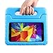 NEWSTYLE Shockproof Light Weight Kids Case with Protection Cover Handle and Stand for Samsung Galaxy Tab 4 7-inch, SM-T230, SM-T231, SM-T235 – Blue Not Fit Other Tablet