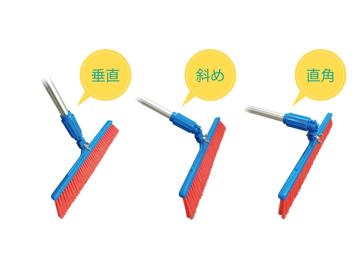 バーテック バーキュート ほうき クネットタイプ幅広 ソフト 赤1 B45K-BH60SR 1P※ 63101101