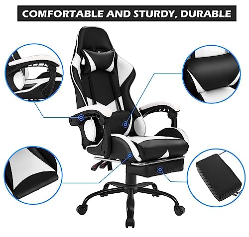 image for Rigall Gaming Chair Racing Office Computer Ergonomic Video Game Chair,