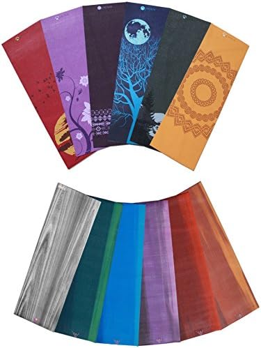 Miniatura 2 de AURORAE Esterilla de yoga clásicaimpresa extra gruesa y larga. Incluye colofonia antideslizante