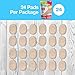 ZenToes Bunion Pads, Adhesive Bunion Cushions for Waterproof Protection, 24 Count