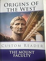 Origins of the West Custom Reader Paperback 150064837X Book Cover
