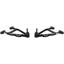 QA1 52741 Control Arm - Eco-Comp - Tubular - Lower - Steel - Black Powder Coat - Ford Mustang 1994-2004 - Pair