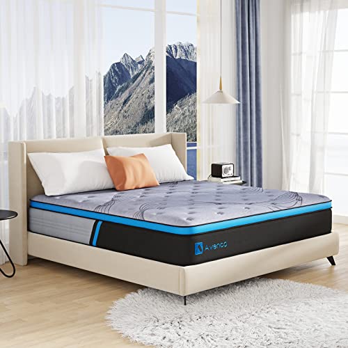 10-Inch-Full-Mattress-in-a-Box-Medium-Firm-Innerspring-and-Memory-Foam-Hybrid-Mattresses-for-Full-Size-Bed-Edge-Suport-Motion-Isolation-CertiPUR-US-Certified