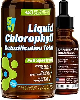 Liquid Chlorophyll for Total Detox - MAX Absorption - Pure Vegan Chlorophyllin