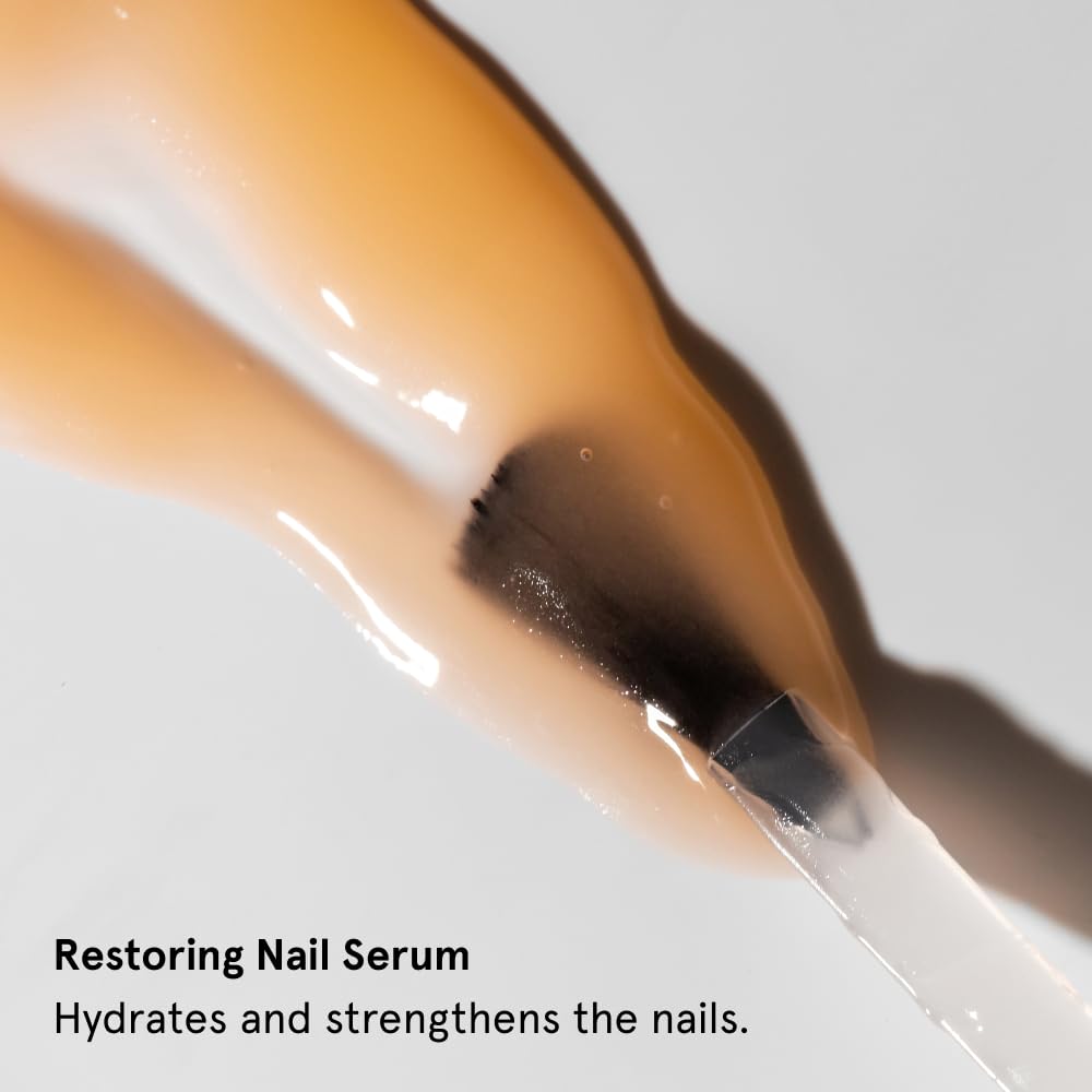 gitti Restoring Nail Serum I Natural Nail Care, Non-Toxic, Plant-based, 98% Natural Origin, Cruelty-Free, Vegan I Hydrating, Helps Strengthens Nails, Non-Greasy, Nail Recovery (0.5 fl oz)