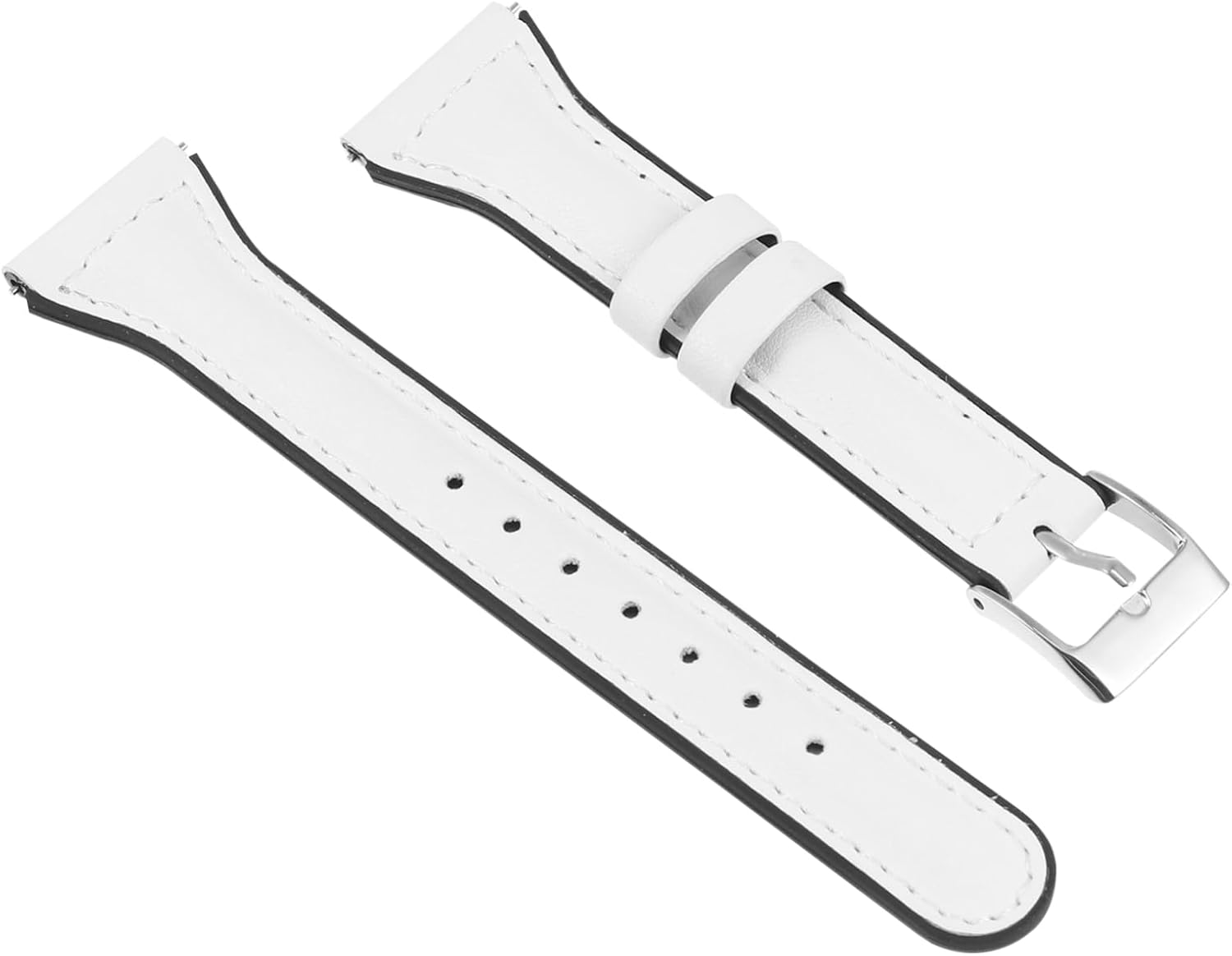 Holibanna Slim Watch Band for Watch Active Stylish White Replacement Strap Comfortable and for Daily Wear Any Occasion