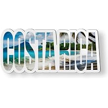 Costa Rica Magnet for Car Fridge Locker Metal Door - 4.5"