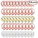 Produktbild Sunshine smile 50 Stück Luftballons Rose Gold Silber, Ballons,konfetti Luftballons,Luftballons Hochzeit,Latex Glitter Ballons,Heliumluftballons,partyballons,Verdicken 3.2G, 4 Farbe.