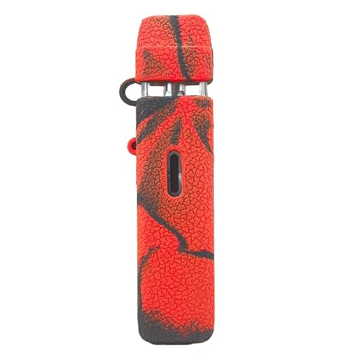 MIGOTODA XROS 5 mini Silikon Schutzhülle für XROS 5 mini - Angenehmer Handgriff, stoßfest, rutschfest - Produktmodell J1-VPRSS-N6 (SchwarzundRot)