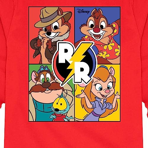 Disney Chip 'N Dale Rescue Rangers - Rescue Ranger Grid - Toddler and Youth Long Sleeve Graphic T-Shirt3