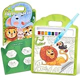 JoyCat Find & Color AC-SAF-002 Malbücher mit Wassermalbüchern für Kleinkinder