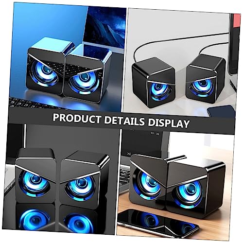 Altavoces de escritorio USB Mikikit para notebook con sonido surround 6