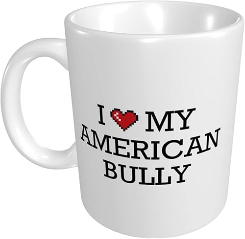 Mugs Coffee Mugs I Love My American Bully Mug Fun Stuff Coffee Mug Gift