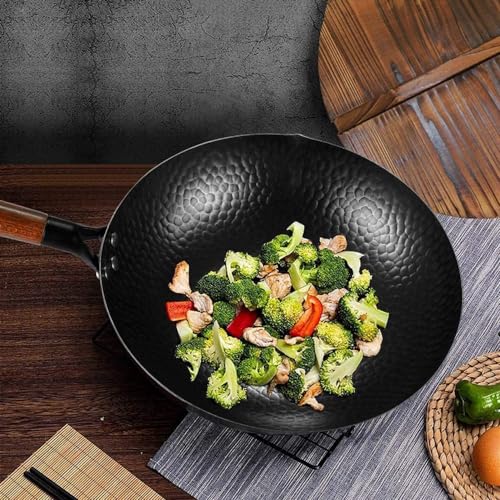 Wok de Hierro Fundido Antiadherente con Tapa miniatura 2