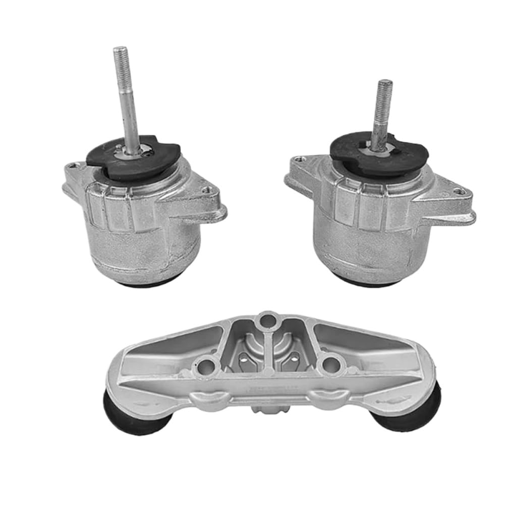 Heebphrtb Onecolor Engine Mount Upper Arm Transmission Bracket Kit 3 Pieces Compatible With 2010–2016 Models 94837505712 94837505811 97037511801
