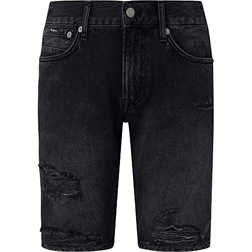 Pepe Jeans Short Stanley Noir Idéal pour vos Sorties d'Été - 3