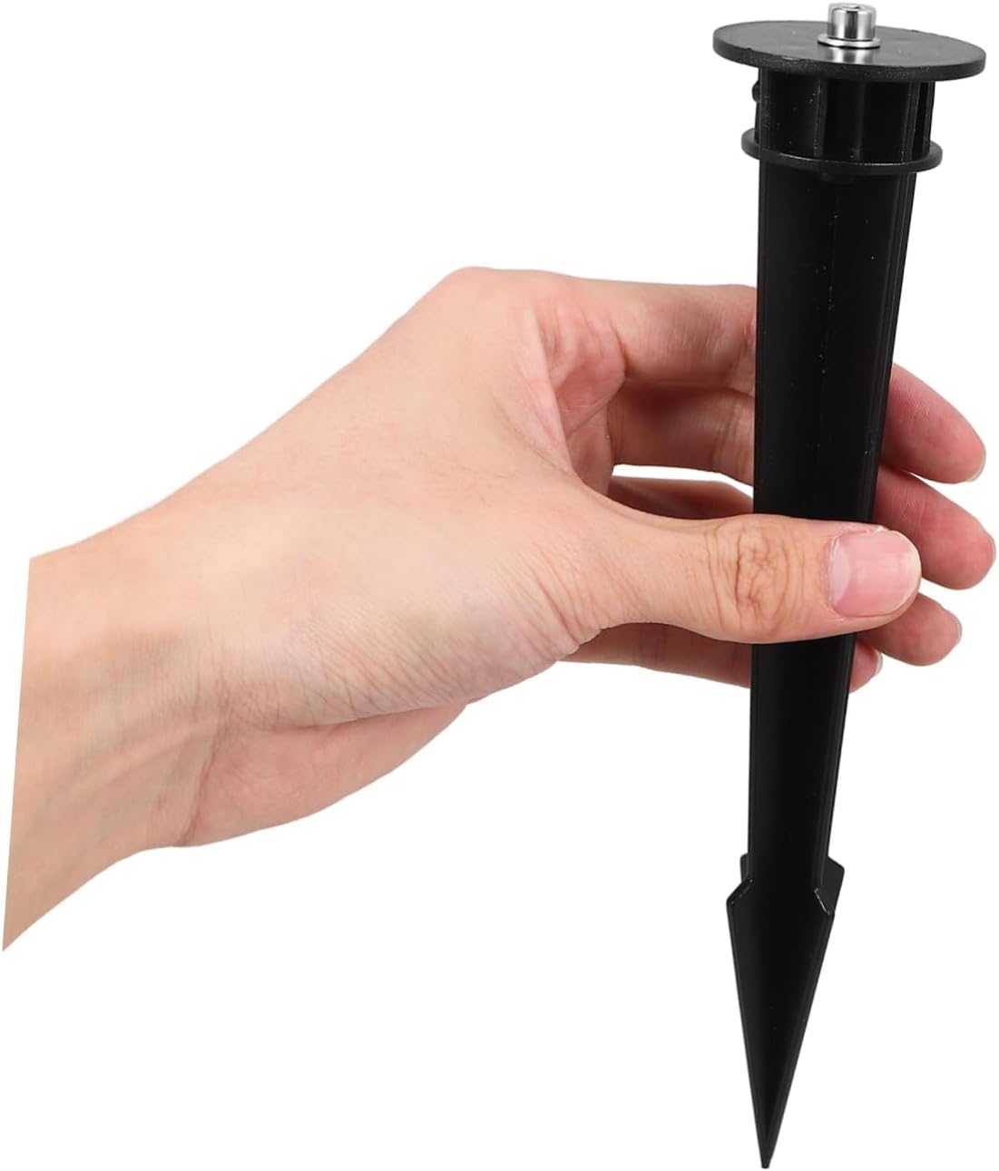 BESPORTBLE 4pcs Solar Light Ground Stakes Plastic Garden Light Stakes for Pathway Patio Landscape