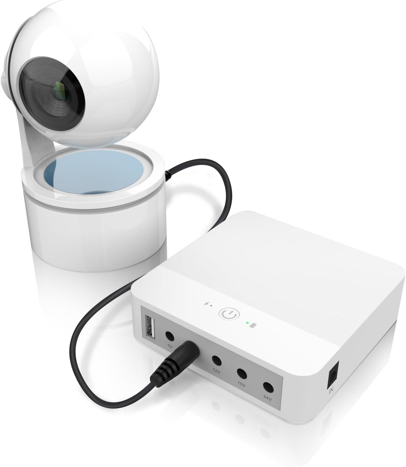 Mini UPS Uninterrupted Power Supply 13200mAh 48.84Wh Lithium ion Backup Battery with DC 19V/12V/9V/5V Output for Wireless Router, Modem, LED Light, CCTV Camera, Smartphone More Support Solar