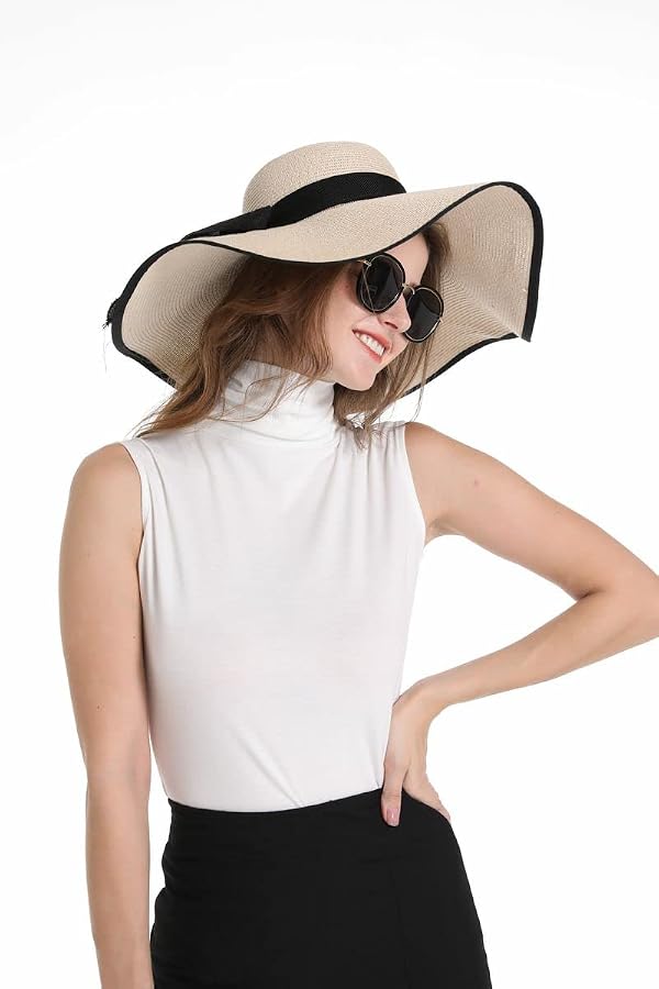 Sunfaynis Women's Mock Turtleneck Sleeveless Tops White Cotton T Shirt Undershirt Tank Tops (White, M) by Sunfaynis - Used condition - Image 2